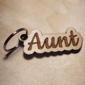 Family Keychain Title - Aunt