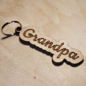 Family Keychain Title - Grandpa