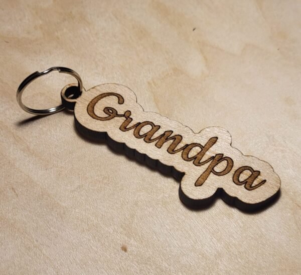 Family Keychain Title - Grandpa