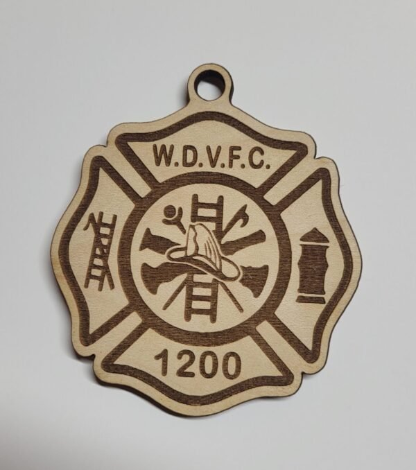 Washington District Volunteer Fire Corp Ornament Badge Ornament