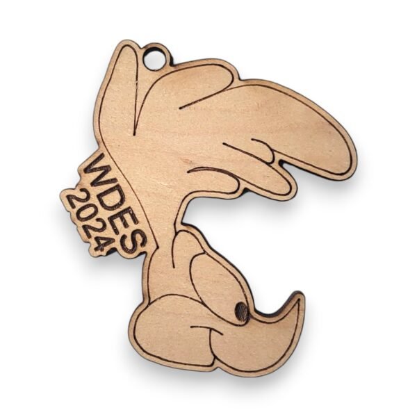 2024 Washington District Elementary School Ornament – Personalized Roadrunner Mascot Keepsake